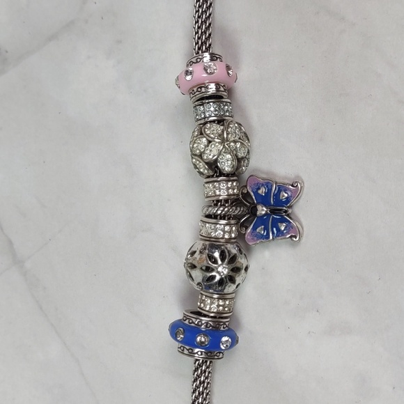 Pandora-style Charm Bracelet - Picture 2 of 6